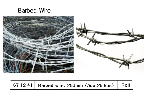 WIRE BARBED GALV 250MTR/COIL