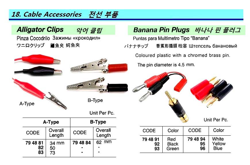 PLUG BANANA PIN BLACK COLOR