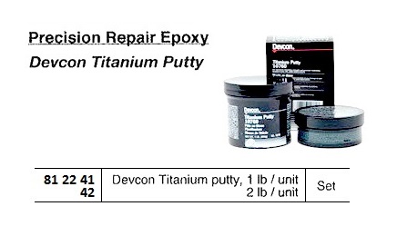 PUTTY TITAMIUM DEVCON 2LBS