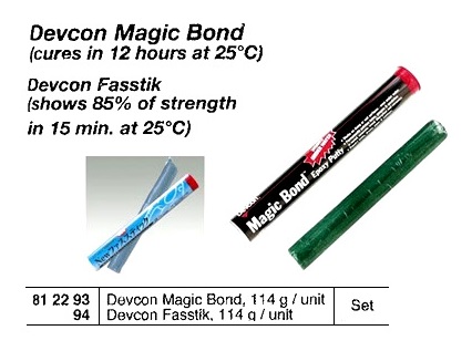 EPOXY EMERGENCY REPAIR, DEVCON MAGIC BOND 114GRM