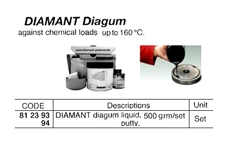ELASTOMER LIQUID FOR REPAIR, DIAMANT DIAGUM 500GRM/SET