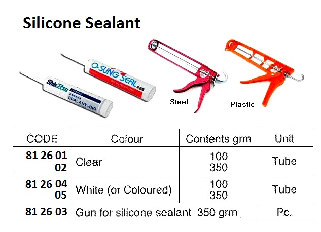 GUN FOR SILICON SEALANT, 350GRM