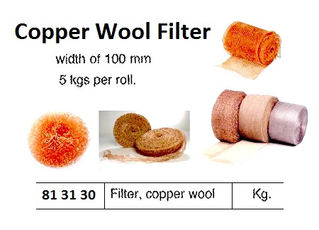 FILTER COPPER WOOL
