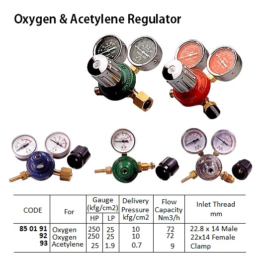 REGULATOR ACETYLENE