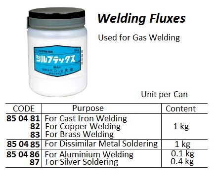 FLUX WELDING 0.1KG, FOR ALUMINIUM WELDING