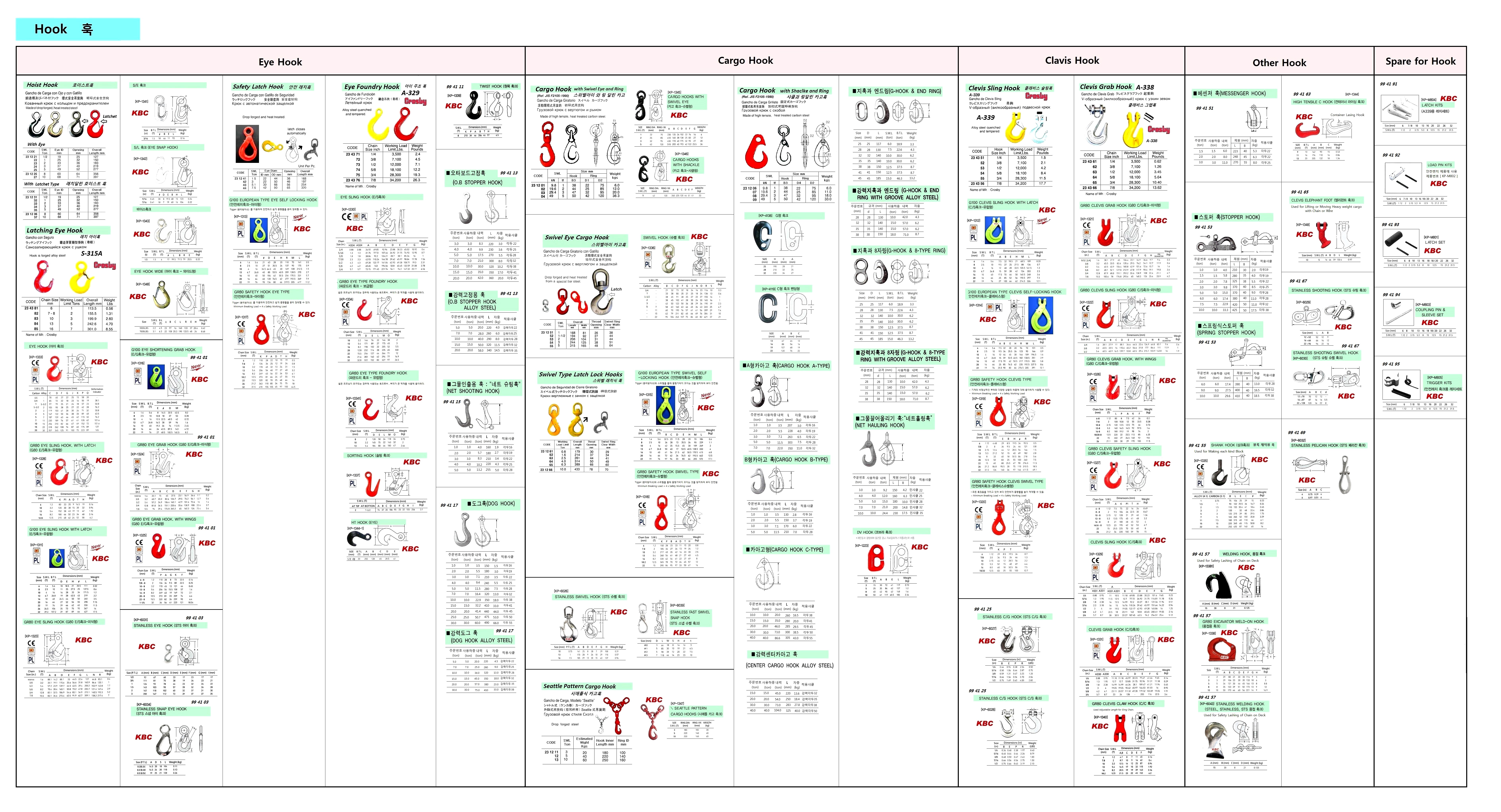 CLEVIS ELEPHANT FOOT HOOK